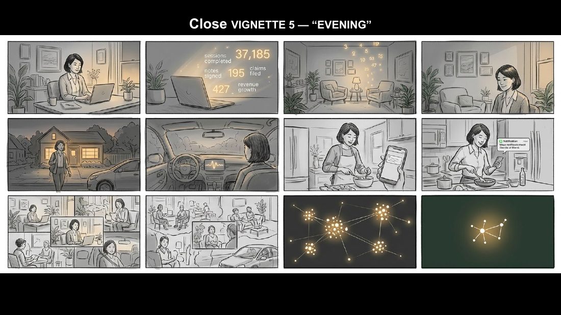 Close — Evening